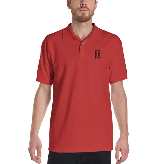 Tiger Woods Custom Embroidered Golf 