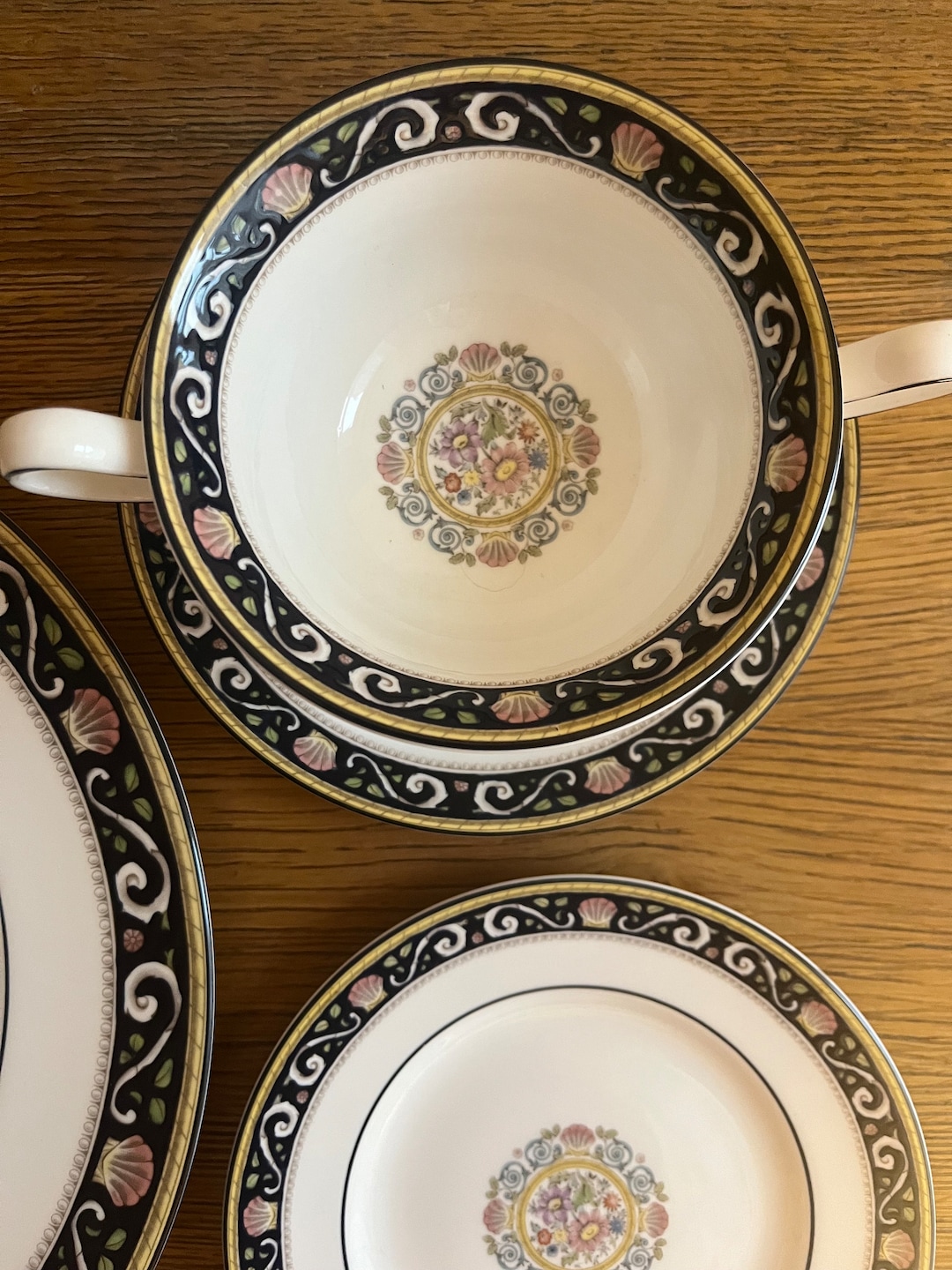 22 Items of Wedgwood Runnymede Dinner Set Mint Condition Etsy