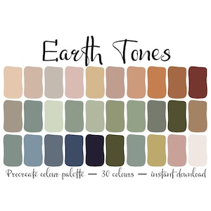 Earth Stone Colours