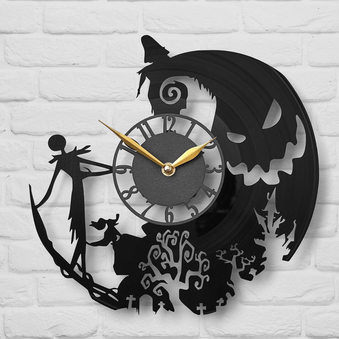 Nightmare Before Christmas Clock Nightmare Before Christmas Etsy