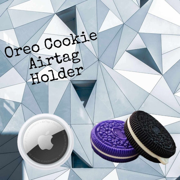 Porte-Airtag pour biscuits Oreo