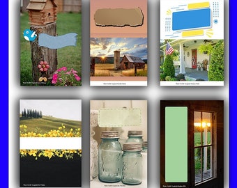 Country Covers - Digital Notebook Covers