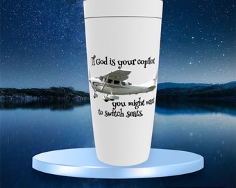 Taza de viaje Change Pilot - Acero inoxidable de 20 onzas