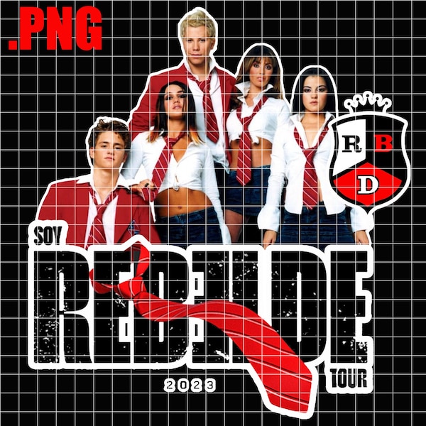 RBD Soy Rebelde Tour PNG File