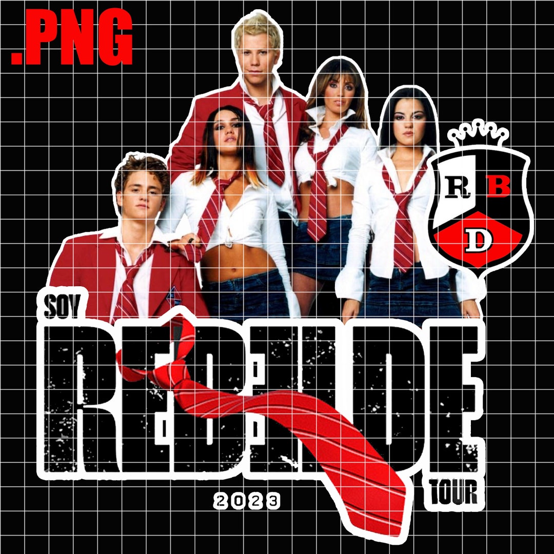 RBD Soy Rebelde Tour PNG File Etsy