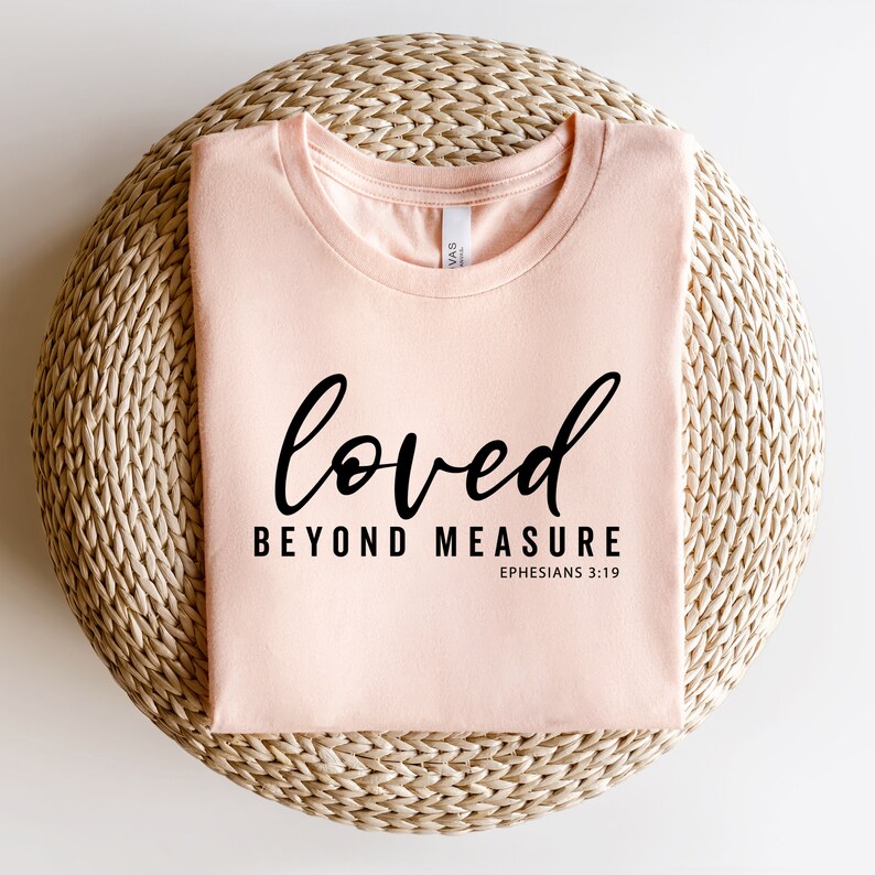 Loved Beyond Measure SVG Christian SVG Ephesians 316 Etsy Australia