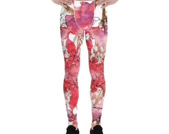 BJJ Yoga Watercolor Cherry Blossom - Men's Leggings