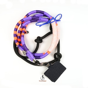 Handmade Phone Strap – Adjustable Lanyard, Crossbody Phone Strap, Universal Phone Holder, Stylish Handsfree, Colorful Phone Charm