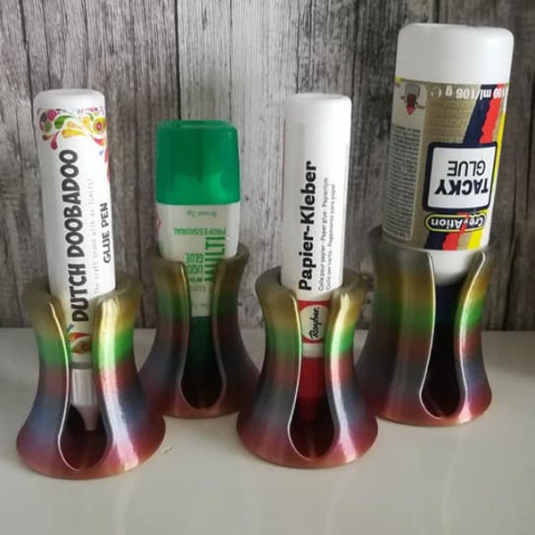 Glue holder (Tombow, Dutch Doobadoo, ZIG, Rayher, UHU, VBS and Tacky Glue)