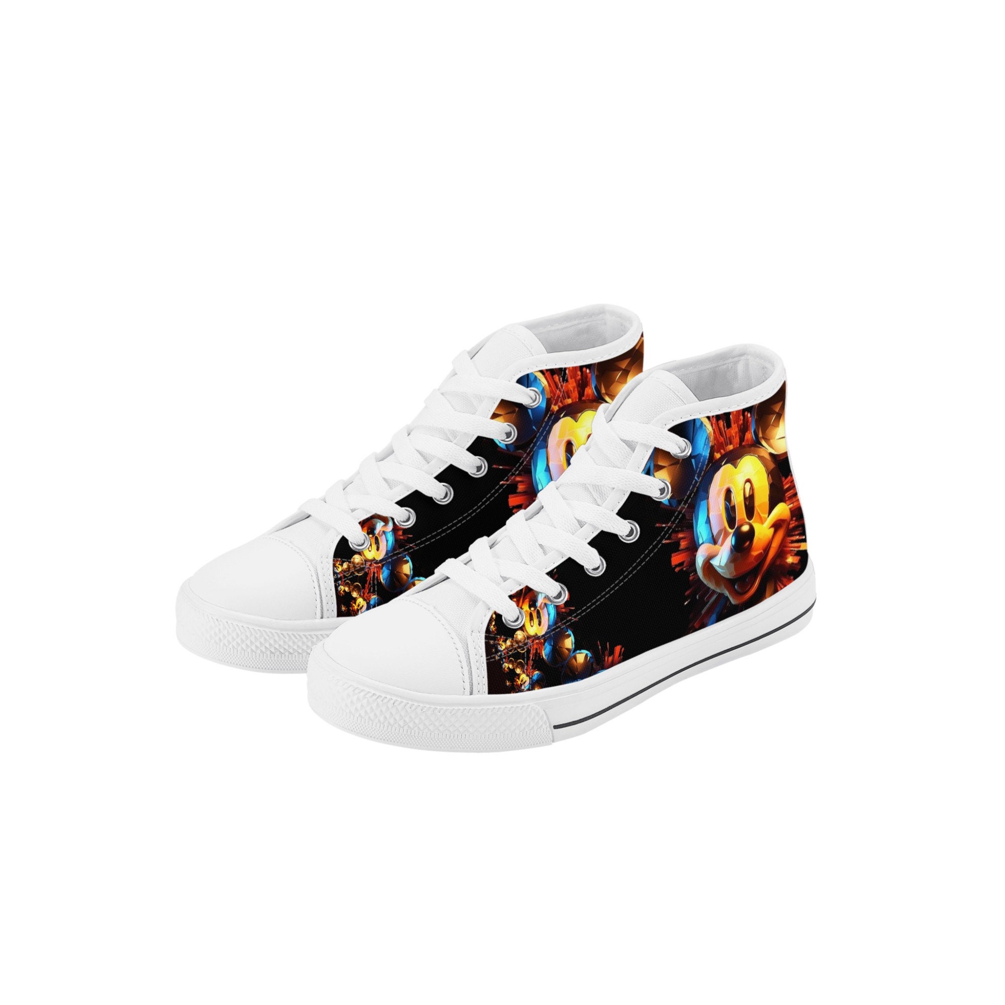 Discover Bunte Mickey Mouse Herren High Top Sneaker