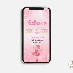 INVITO digitale Compleanno bimbo, invito personalizzabile, invito festa, invito digitale, invito Whatsapp