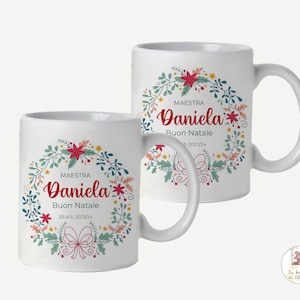 Personalized Christmas Mug for the Teacher