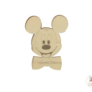 Kit 10 Segnaposto Topolino in Plexiglass personalizzata con nome