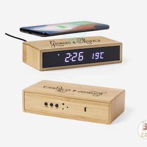 Valentine&#39;s Day multifunctional table clock