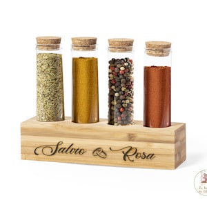 Set spezie della linea natura personalizzato