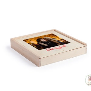 Set giochi da tavolo in legno, personalizzato con incisione