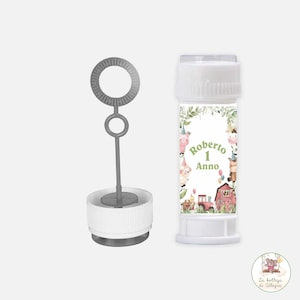 Bolle di sapone, tema Fattoria