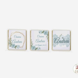 Kit 12 Cioccolatini personalizzati Cresima