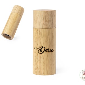 Macina sale e pepe della linea natura personalizzato