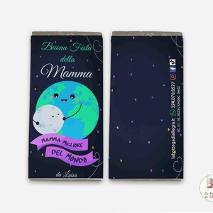 Personalized chocolate bar for Mum 100g