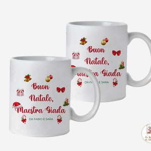 Personalized Christmas Mug for the Teacher