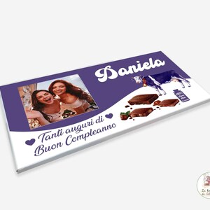 Milka XXL Chocolate Bar Personalized for a birthday