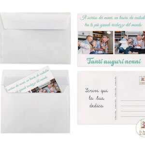 TARJETA DE FELICITACIÓN PERSONALIZADA para tus abuelos