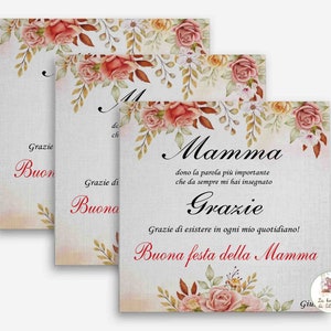 Tela migliore Mamma del mondo, regalo alla mamma