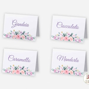 Kit 10 Segna gusto confetti per confettata