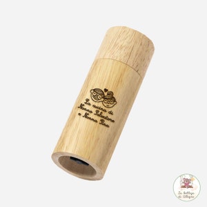 Macina sale e pepe della linea natura personalizzato, regalo per i nonni