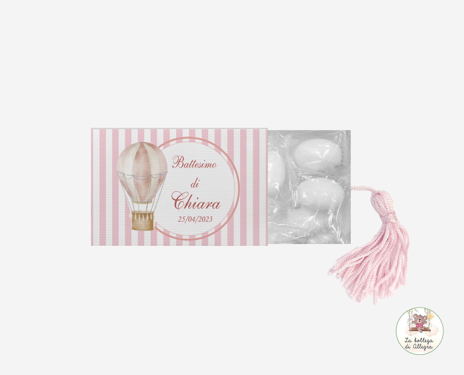 Little girl's baptism sweets box