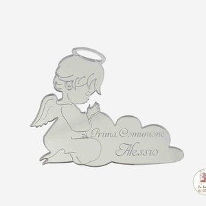 Kit 10 Segnaposto Angelo che prega in Plexiglass personalizzato con nome