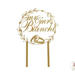 Cake topper PROMESSA e MATRIMONIO,  eventi vari, in plexiglass specchiato