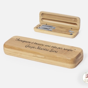 Set penna biro e roller della linea natura personalizzato