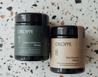 DROPPE annual raw honey subscription - a teaspoon of health for 365 days