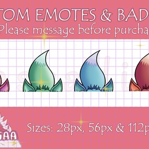 CUSTOM Emotes for Twitch and Discord
