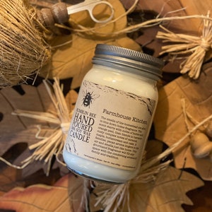 Farmhouse Kitchen All Natural Hand Poured Soy Wax Candle - Caramel, Maple Syrup, Butter & Baked Treats