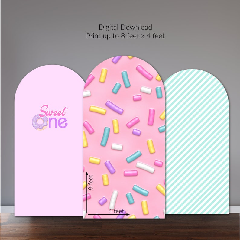 Candy Sweet Shop Theme Digital Arch Set, Download Digital Candy Theme
