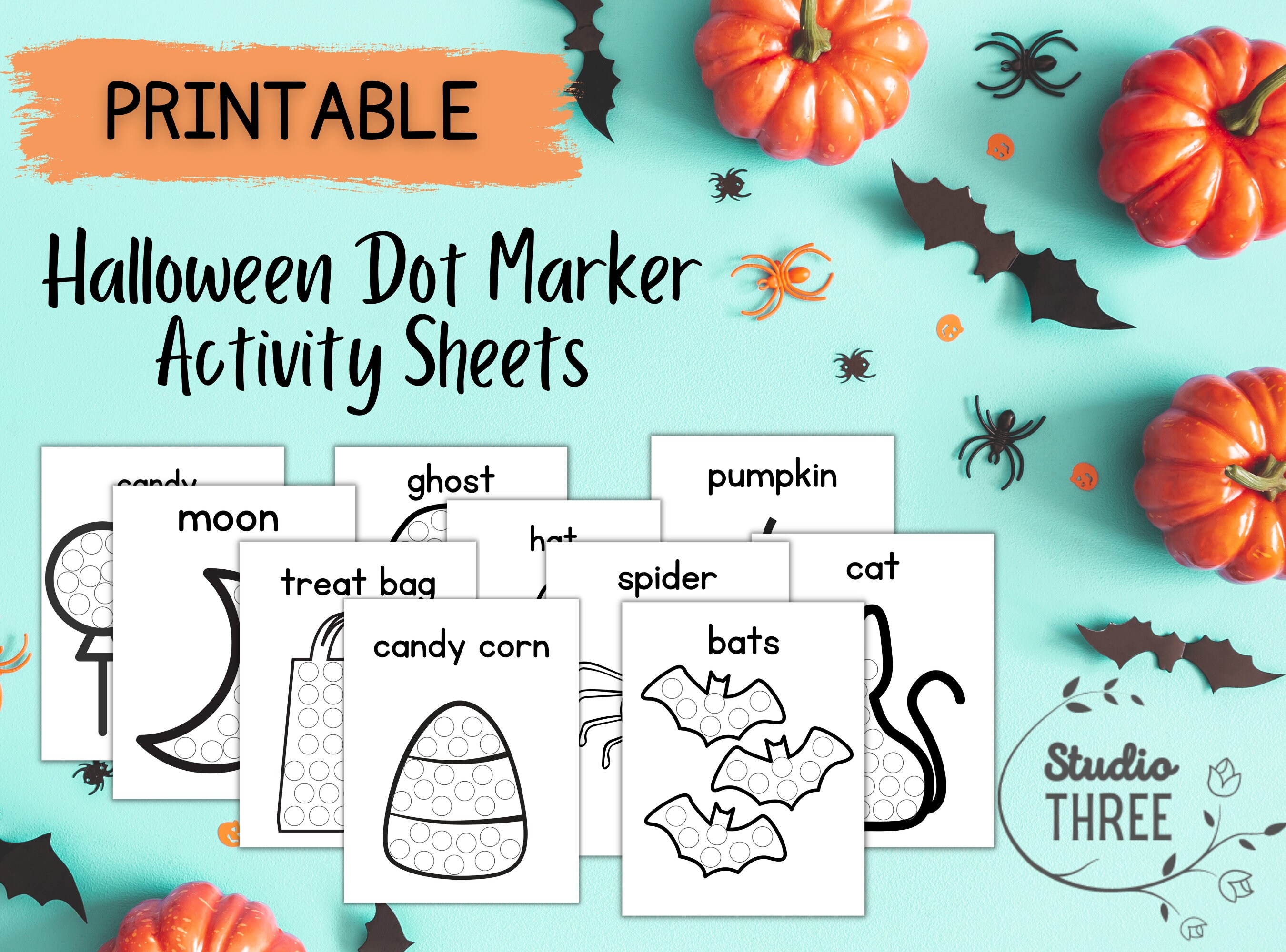 halloween-dot-marker-activity-sheets-preschool-fine-motor-etsy
