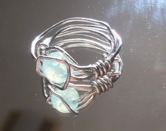 Multi Color Wire Rings - Etsy