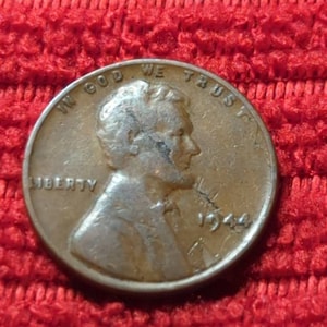 1944 Lincoln penny error