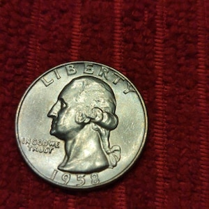 1958 quarter error