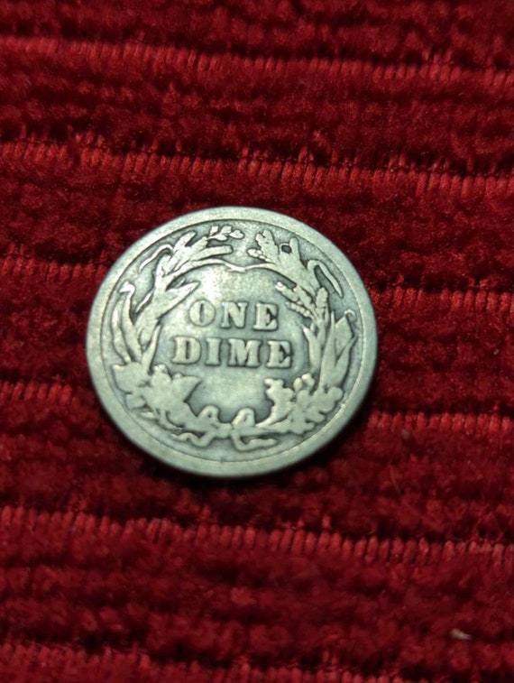 1916年 バーバー・ダイム銀貨！ S刻印！【美品】 1916年 バーバー・ダイム銀貨！ S刻印！【美品】 1916 S BARBER