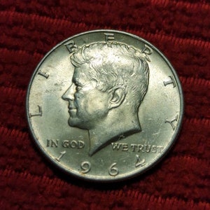 1964 Kennedy half dollar