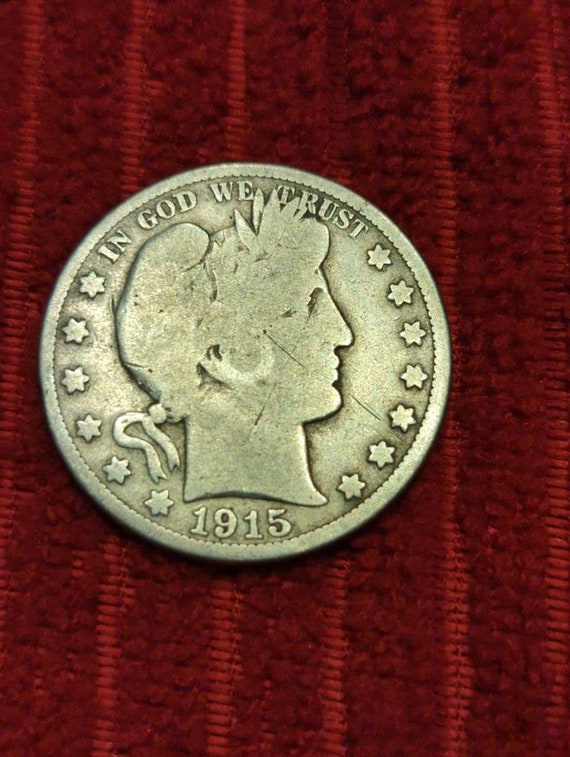 稀少な状態　アメリカ合衆国　バーバー ハーフダラー　1915 D 1915 D Barber Half Dollar Value - APMEX