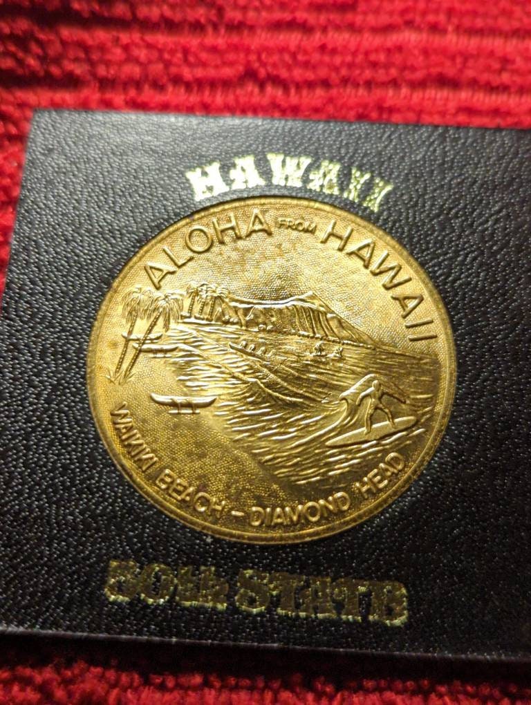 Hawaii Dollar Waikiki Beach Etsy