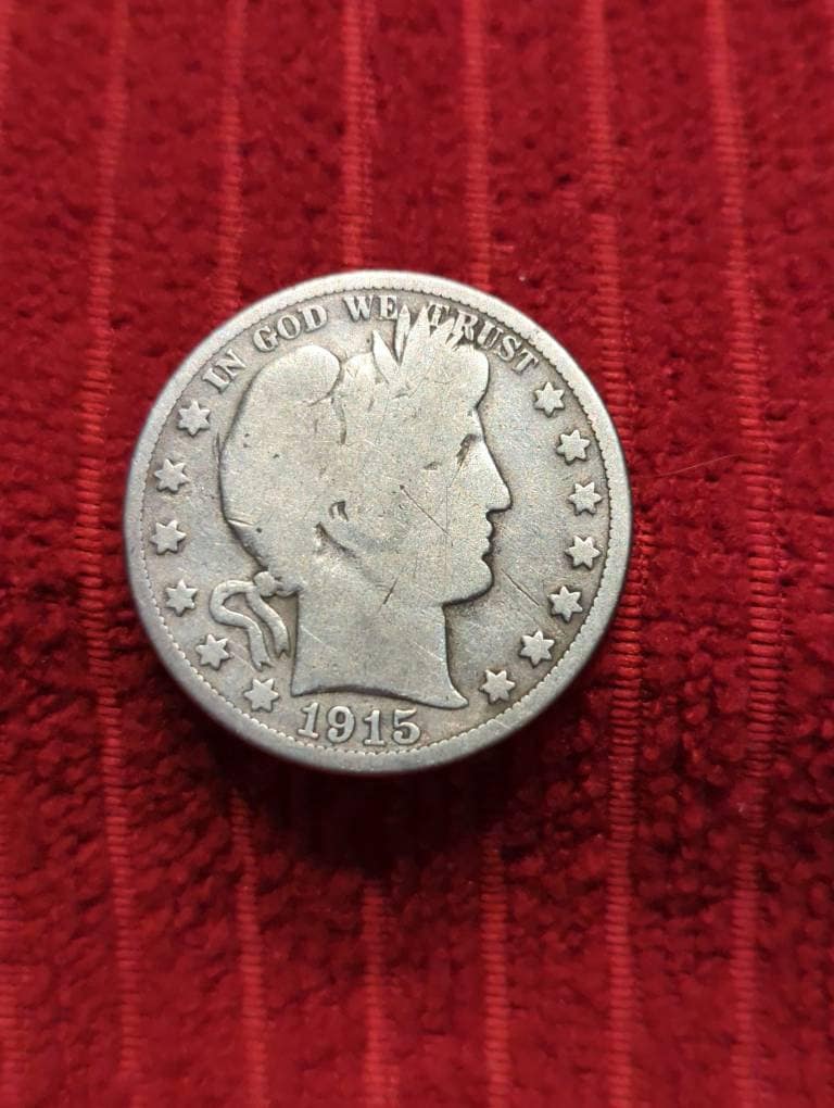 1915年バーバーハーフドル - Etsy 日本