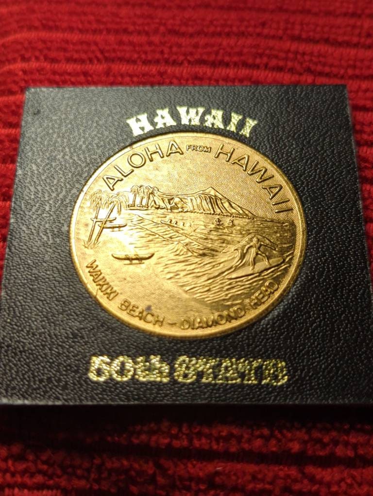 Hawaii Dollar Waikiki Beach Etsy