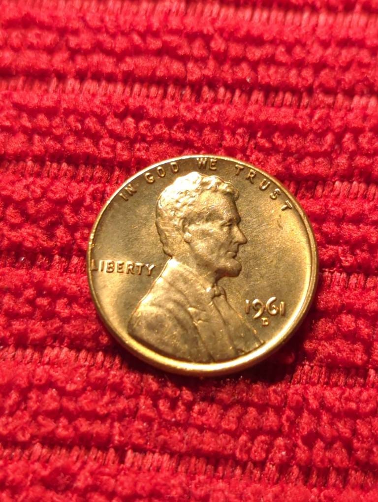 1961 coin of one cent - Etsy 日本