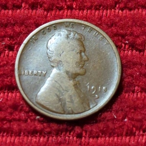 1915 d Lincoln penny error